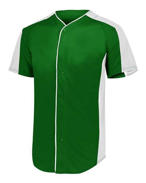 Youth Full Button Baseball Jersey - 1656