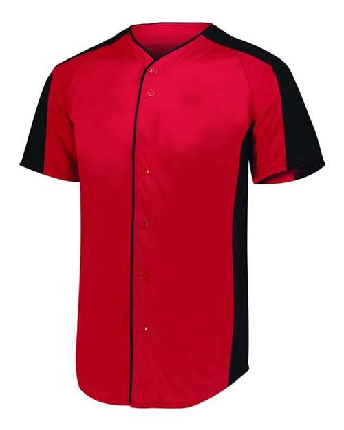 Youth Full Button Baseball Jersey - 1656