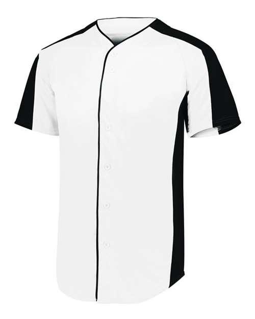 Youth Full Button Baseball Jersey - 1656