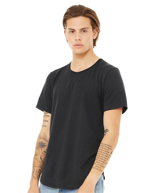Jersey Curved Hem Tee - 3003