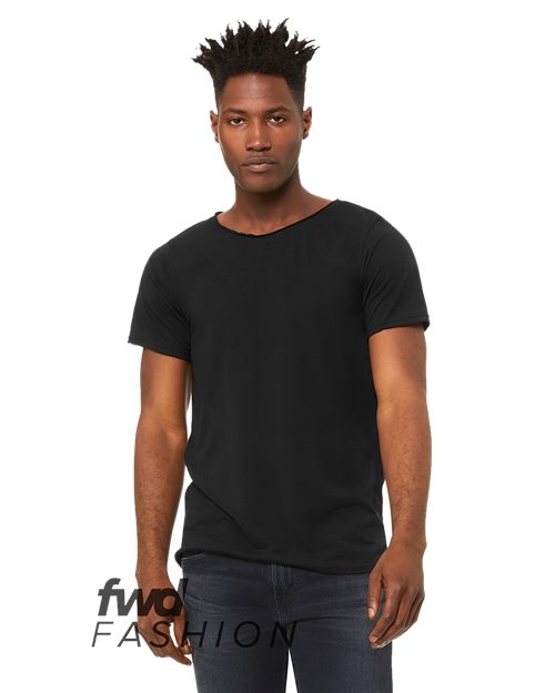 FWD Fashion Triblend Raw Neck Tee - 3414