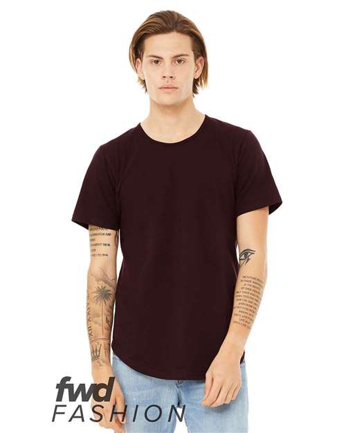 Jersey Curved Hem Tee - 3003