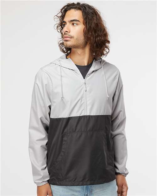 Lightweight Quarter-Zip Windbreaker Pullover Jacket - EXP54LWP