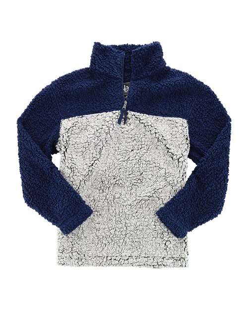 Sherpa Fleece Quarter-Zip Pullover - Q10