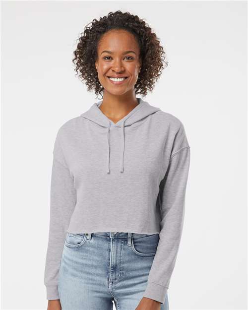Women’s Lightweight Crop Hooded Sweatshirt - AFX64CRP