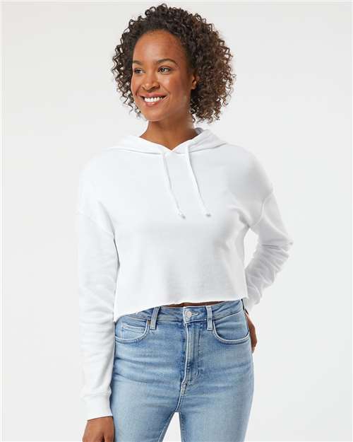 Women’s Lightweight Crop Hooded Sweatshirt - AFX64CRP