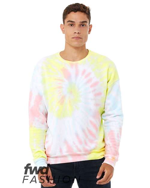 FWD Fashion Tie-Dyed Crewneck Sweatshirt - 3945RD