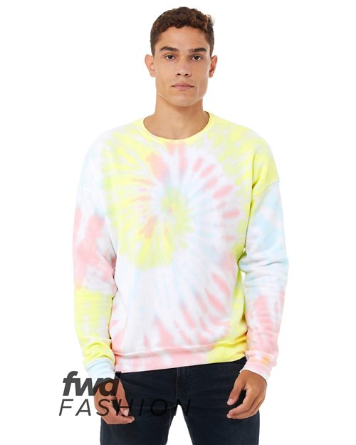 FWD Fashion Tie-Dyed Crewneck Sweatshirt - 3945RD