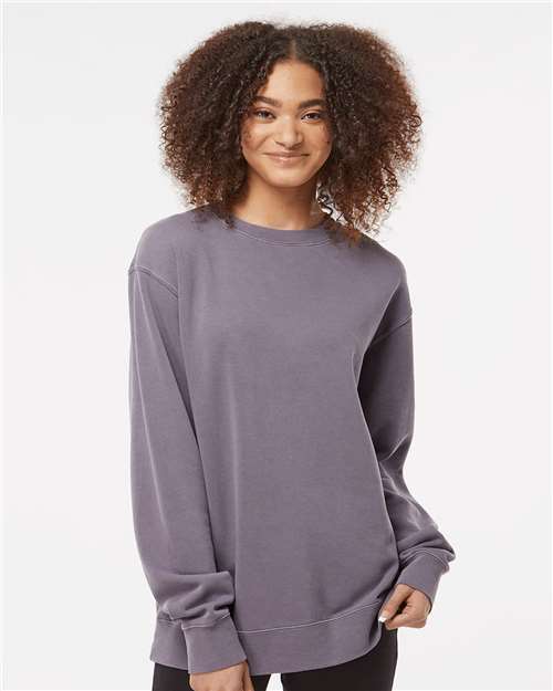 Midweight Pigment-Dyed Crewneck Sweatshirt - PRM3500