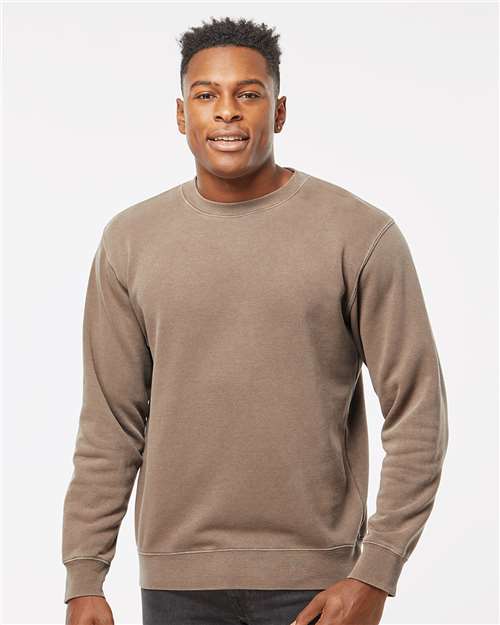Midweight Pigment-Dyed Crewneck Sweatshirt - PRM3500