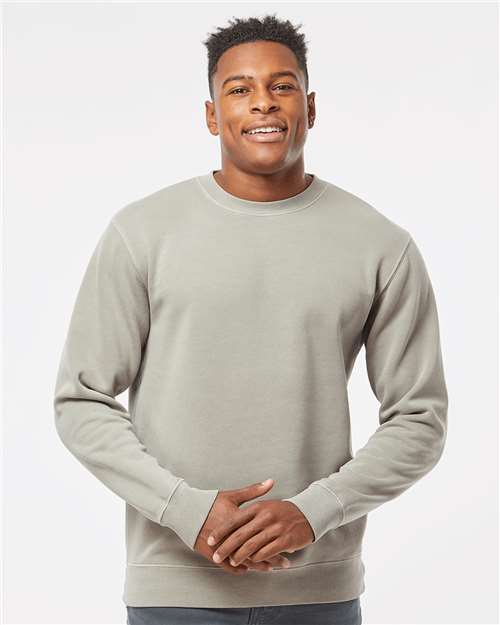 Midweight Pigment-Dyed Crewneck Sweatshirt - PRM3500