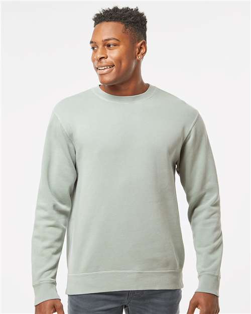 Midweight Pigment-Dyed Crewneck Sweatshirt - PRM3500