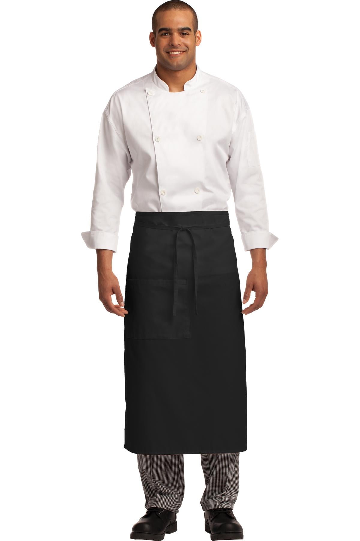 A701 – Port Authority   Easy Care Full Bistro Apron with Stain Release.
