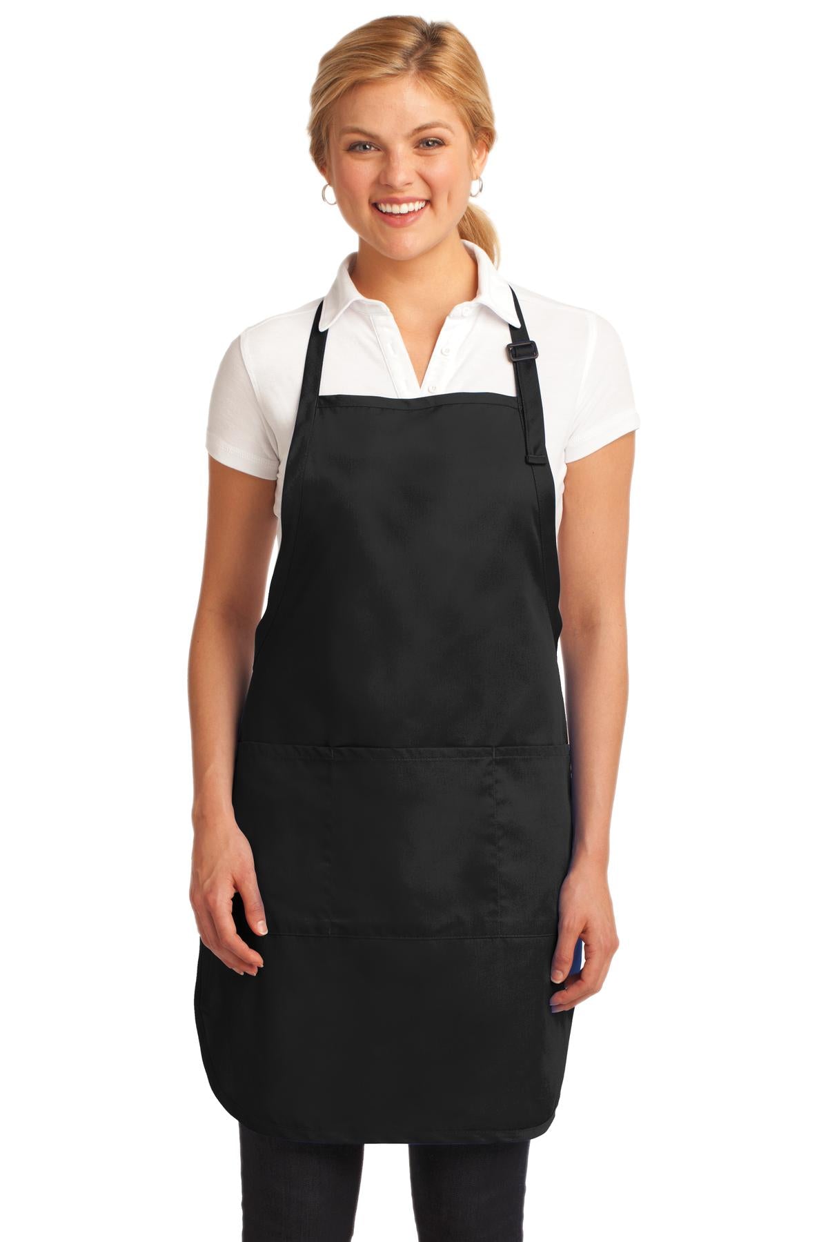 A703 – Port Authority   Easy Care Full-Length Apron with Stain Release.
