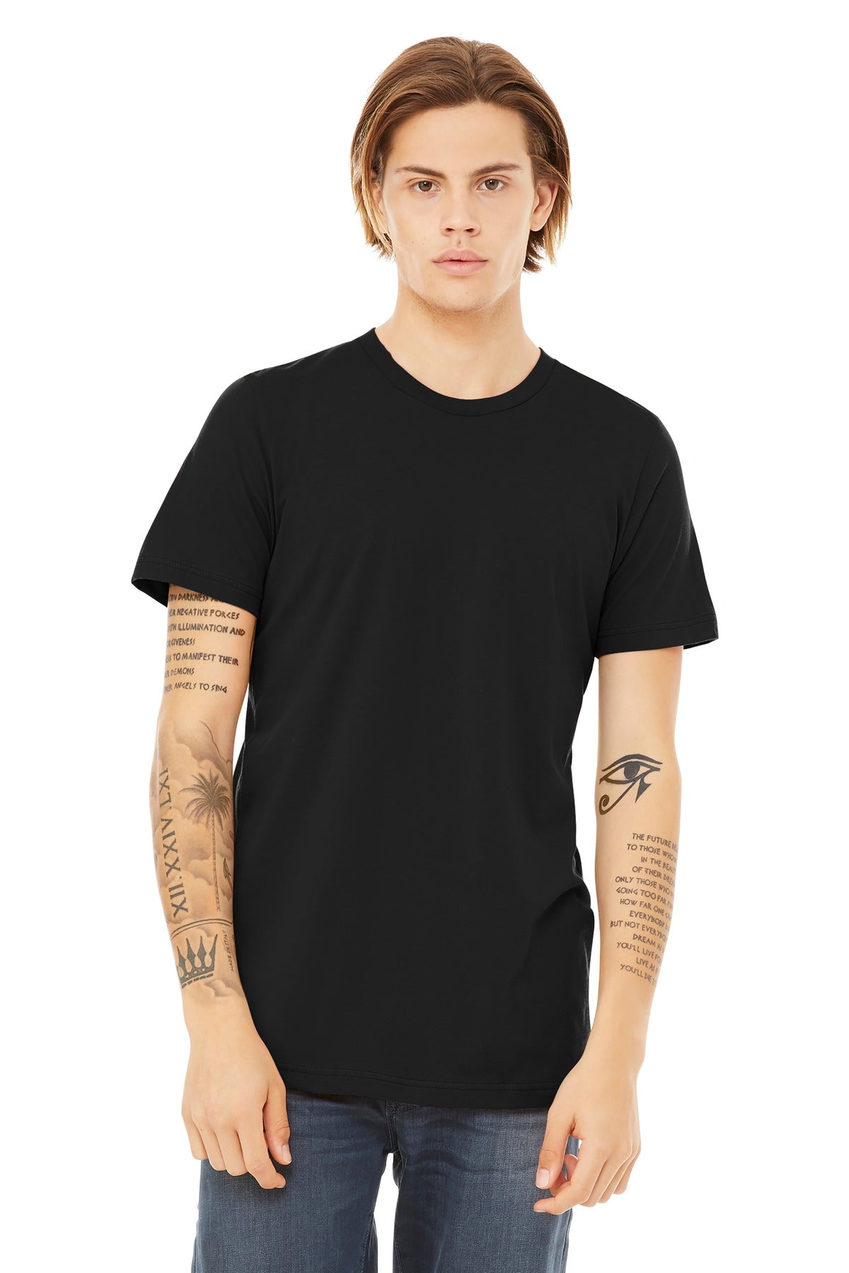 BELLA+CANVAS Unisex Heather CVC Short Sleeve Tee. BC3001CVC