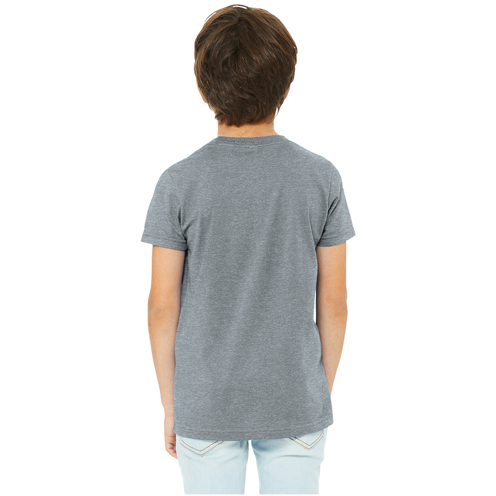 BELLA+CANVAS ® Youth Heather CVC Tee - BC3001YCVC