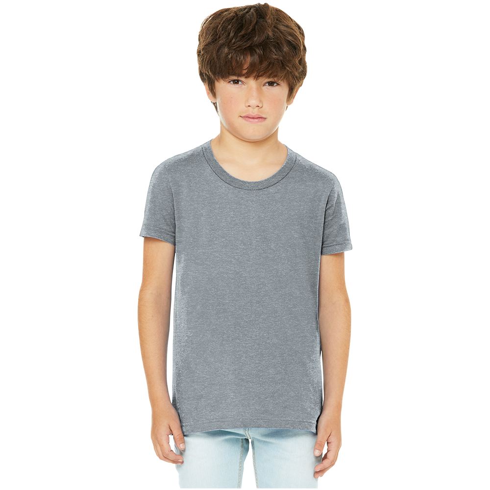 BELLA+CANVAS ® Youth Heather CVC Tee - BC3001YCVC