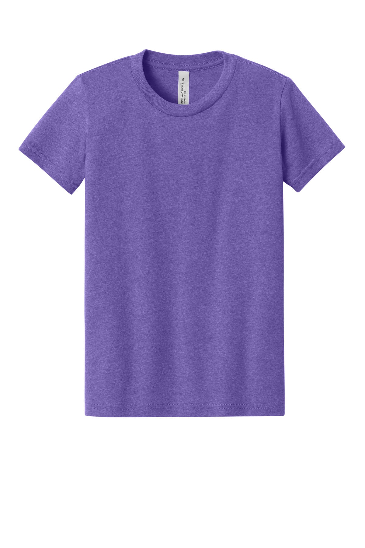 BELLA+CANVAS Youth Heather CVC Tee BC3001YCVC