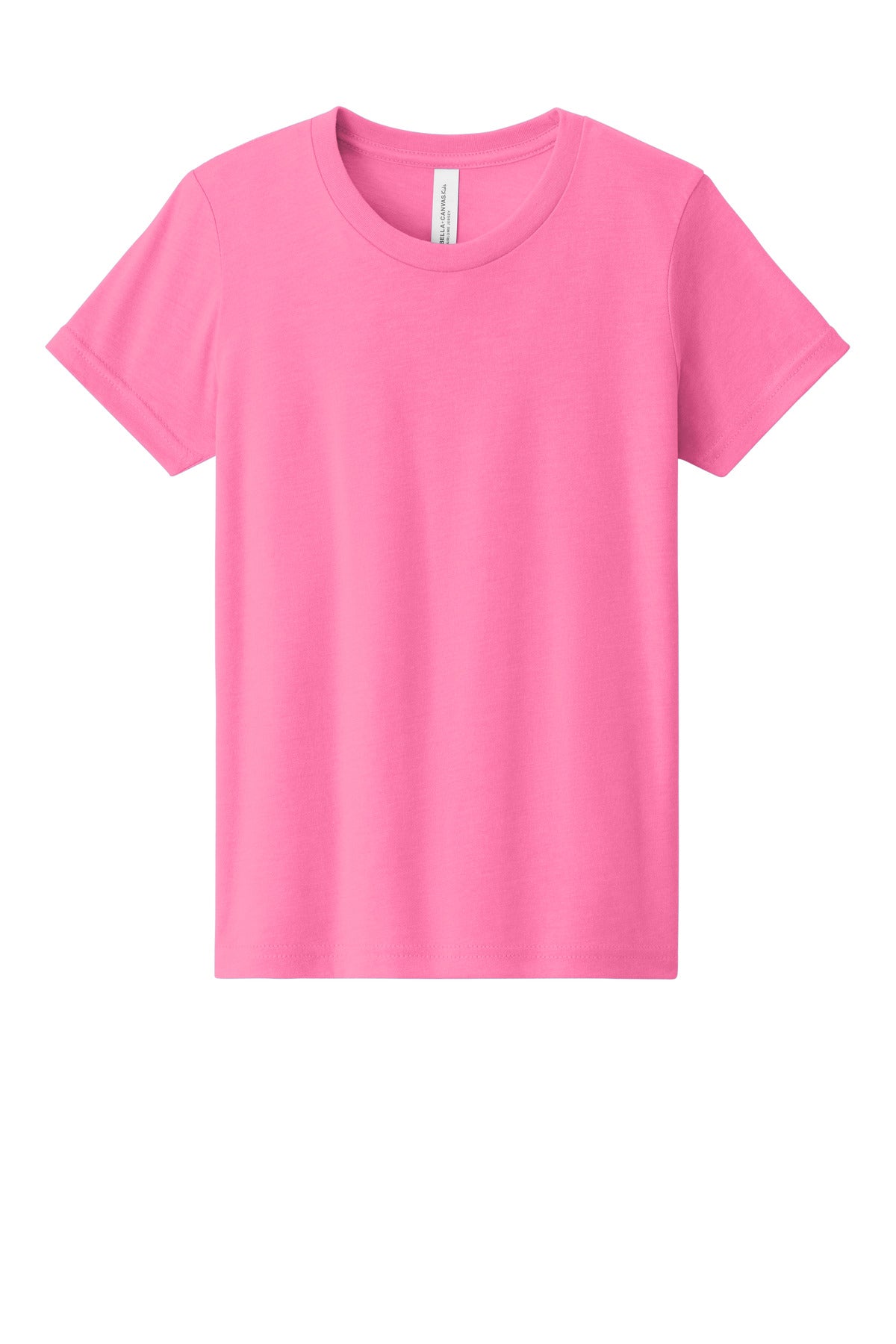 BELLA+CANVAS Youth Heather CVC Tee BC3001YCVC