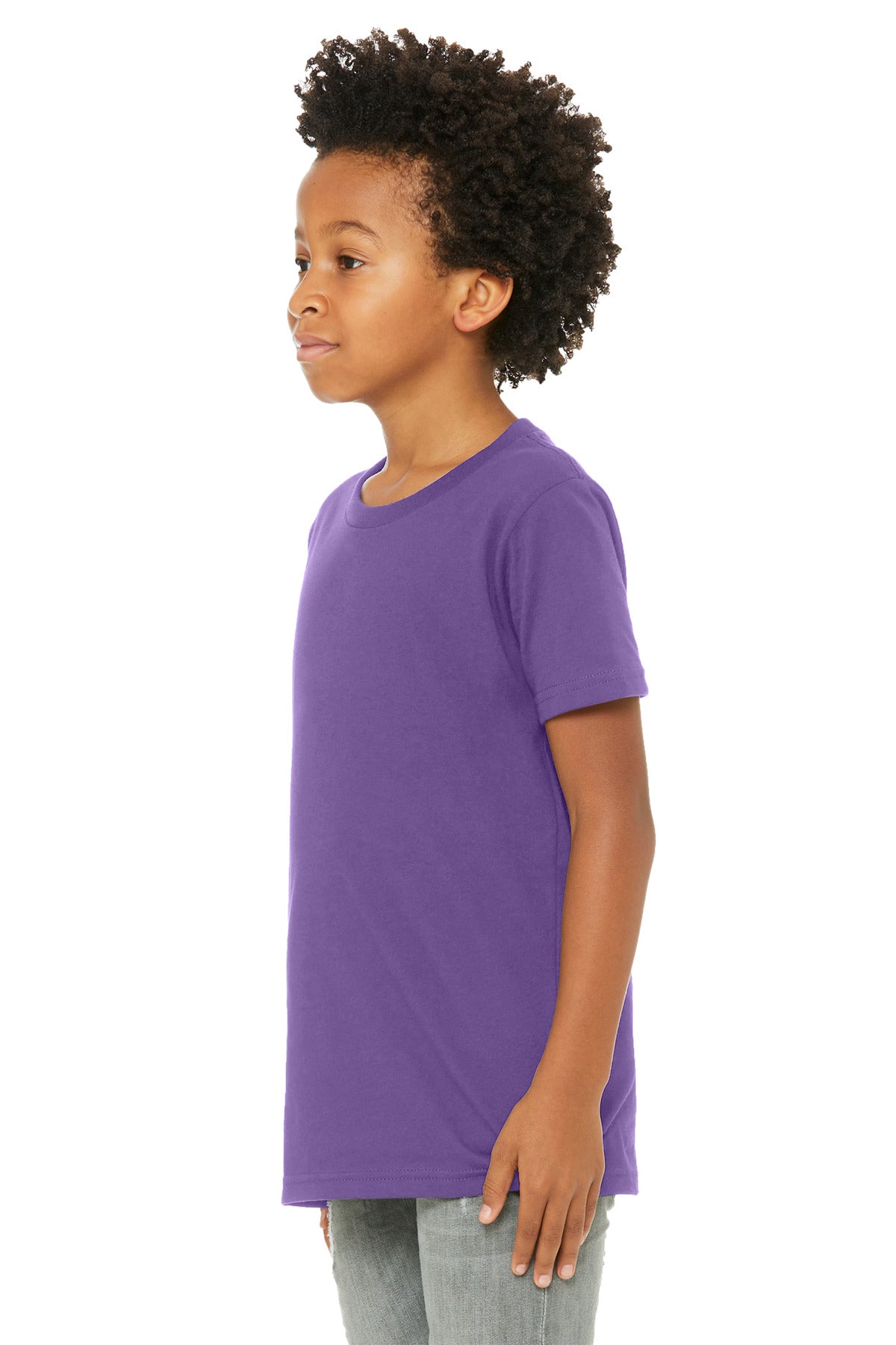 BELLA+CANVAS Youth Jersey Short Sleeve Tee. BC3001Y