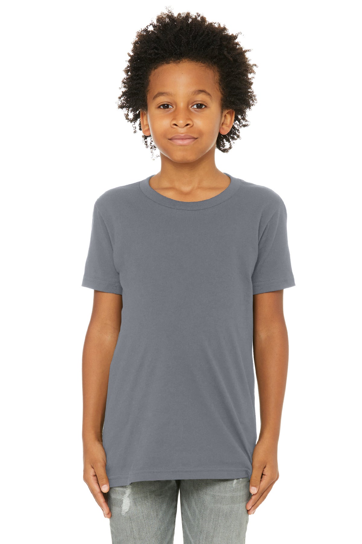 BELLA+CANVAS Youth Jersey Short Sleeve Tee. BC3001Y