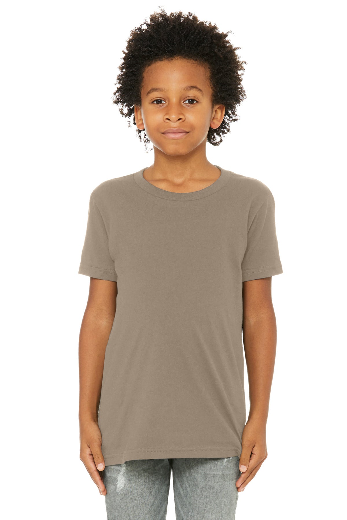BELLA+CANVAS Youth Jersey Short Sleeve Tee. BC3001Y