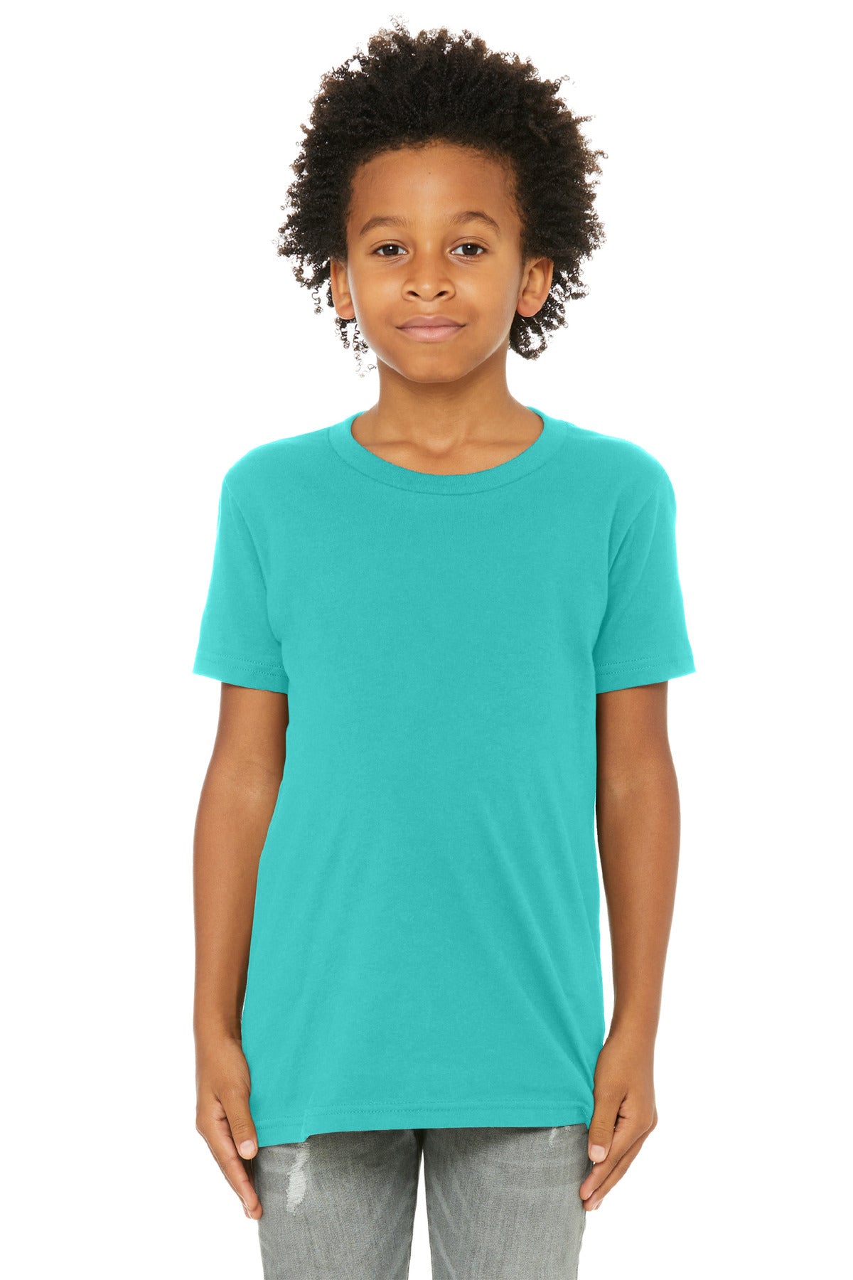 BELLA+CANVAS Youth Jersey Short Sleeve Tee. BC3001Y