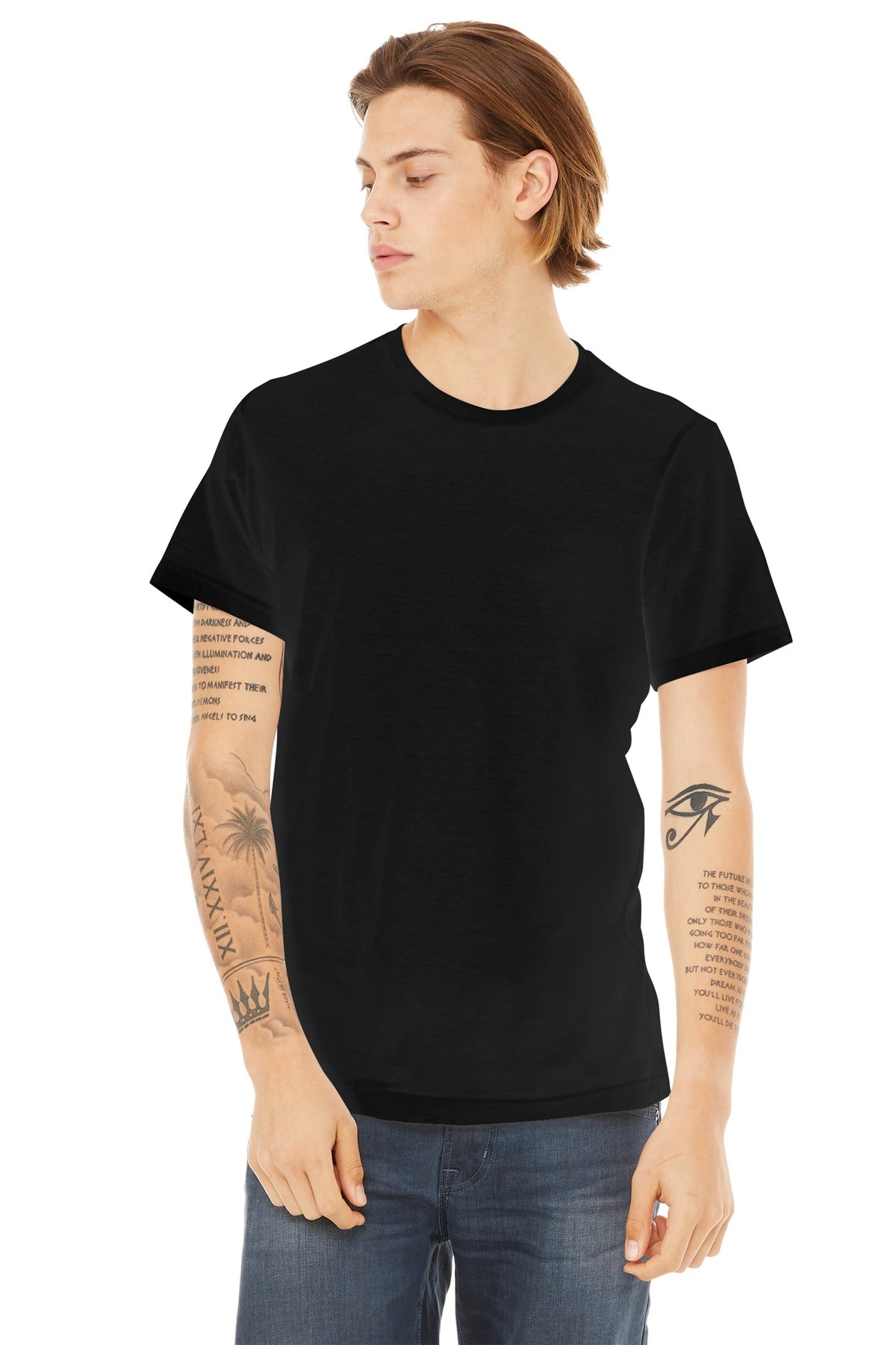 BELLA+CANVAS Unisex Poly-Cotton Short Sleeve Tee. BC3650