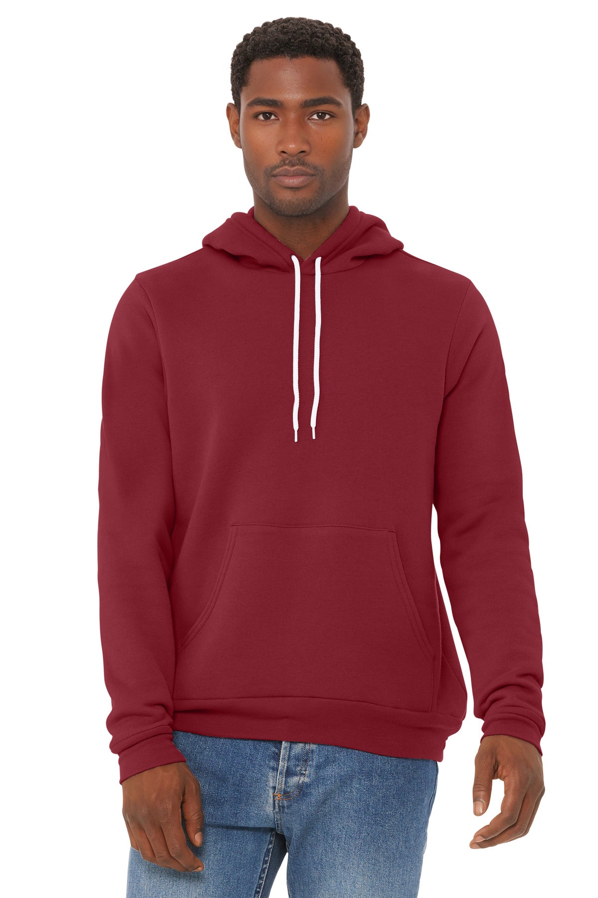 BELLA+CANVAS Unisex Sponge Fleece Pullover Hoodie. BC3719