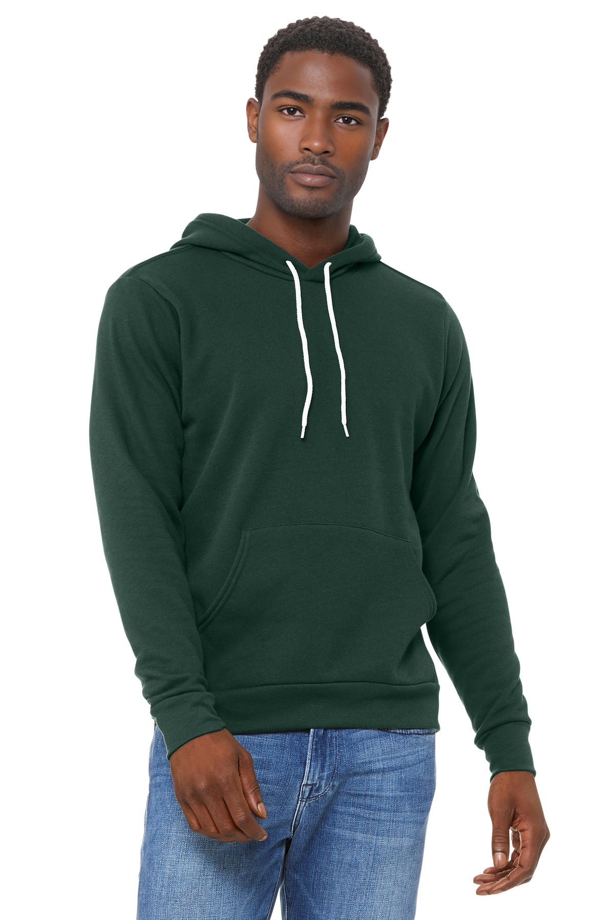 BELLA+CANVAS Unisex Sponge Fleece Pullover Hoodie. BC3719