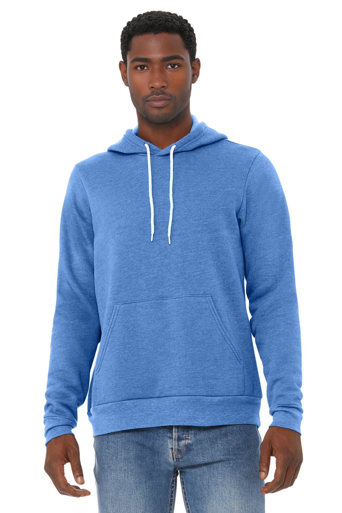 BELLA+CANVAS Unisex Sponge Fleece Pullover Hoodie. BC3719