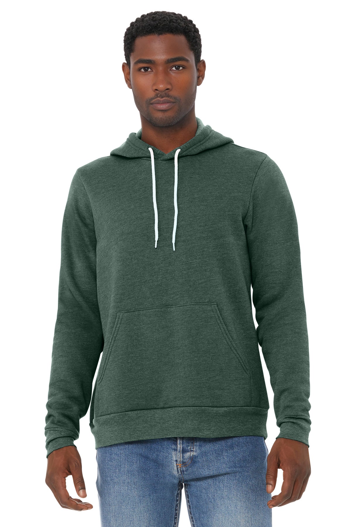 BELLA+CANVAS Unisex Sponge Fleece Pullover Hoodie. BC3719