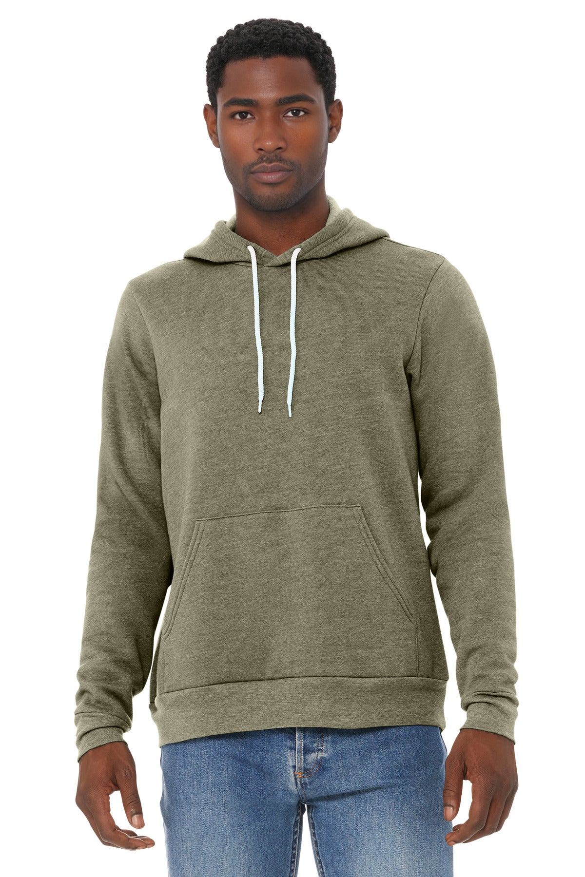BELLA+CANVAS Unisex Sponge Fleece Pullover Hoodie. BC3719
