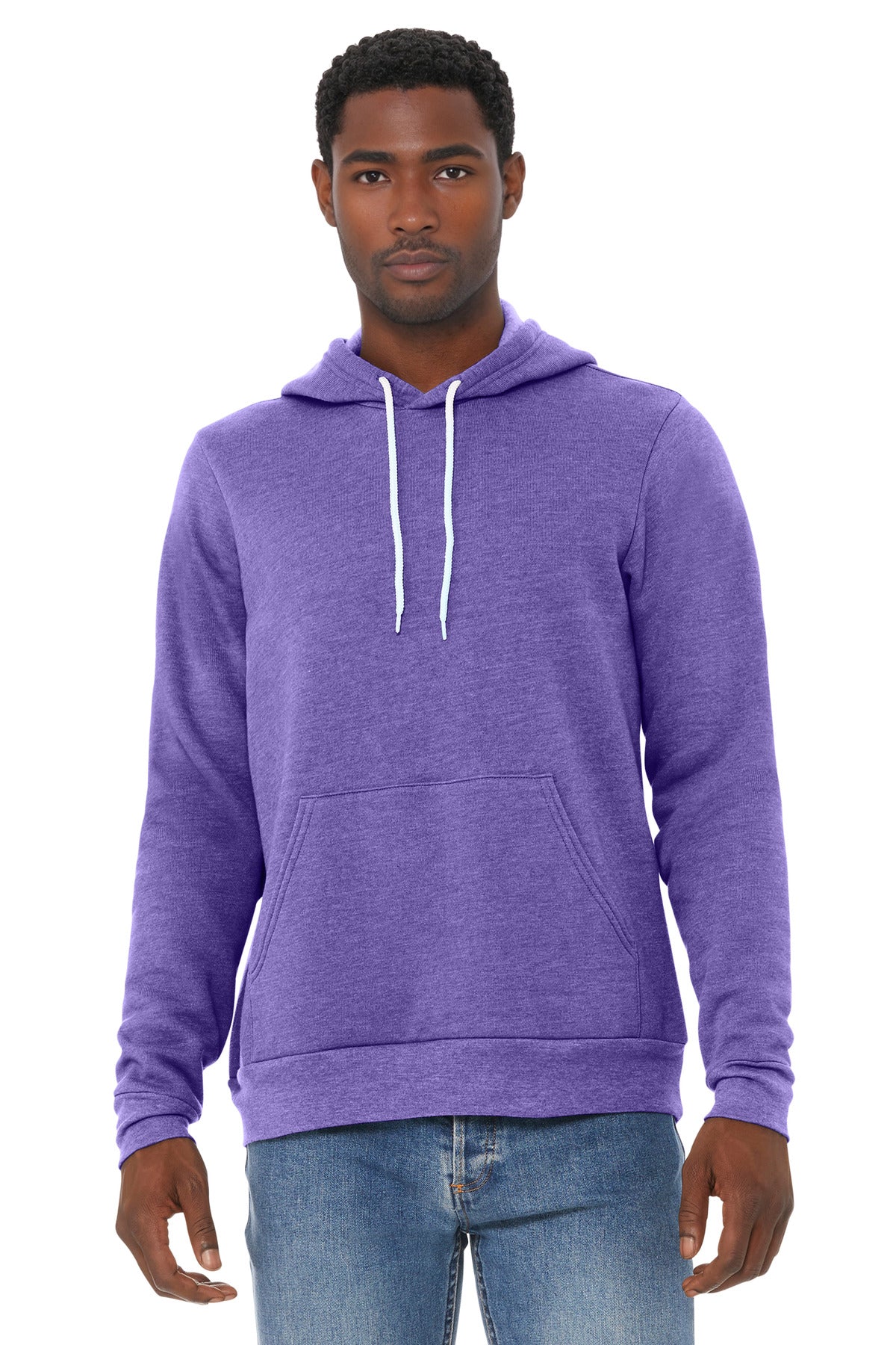 BELLA+CANVAS Unisex Sponge Fleece Pullover Hoodie. BC3719
