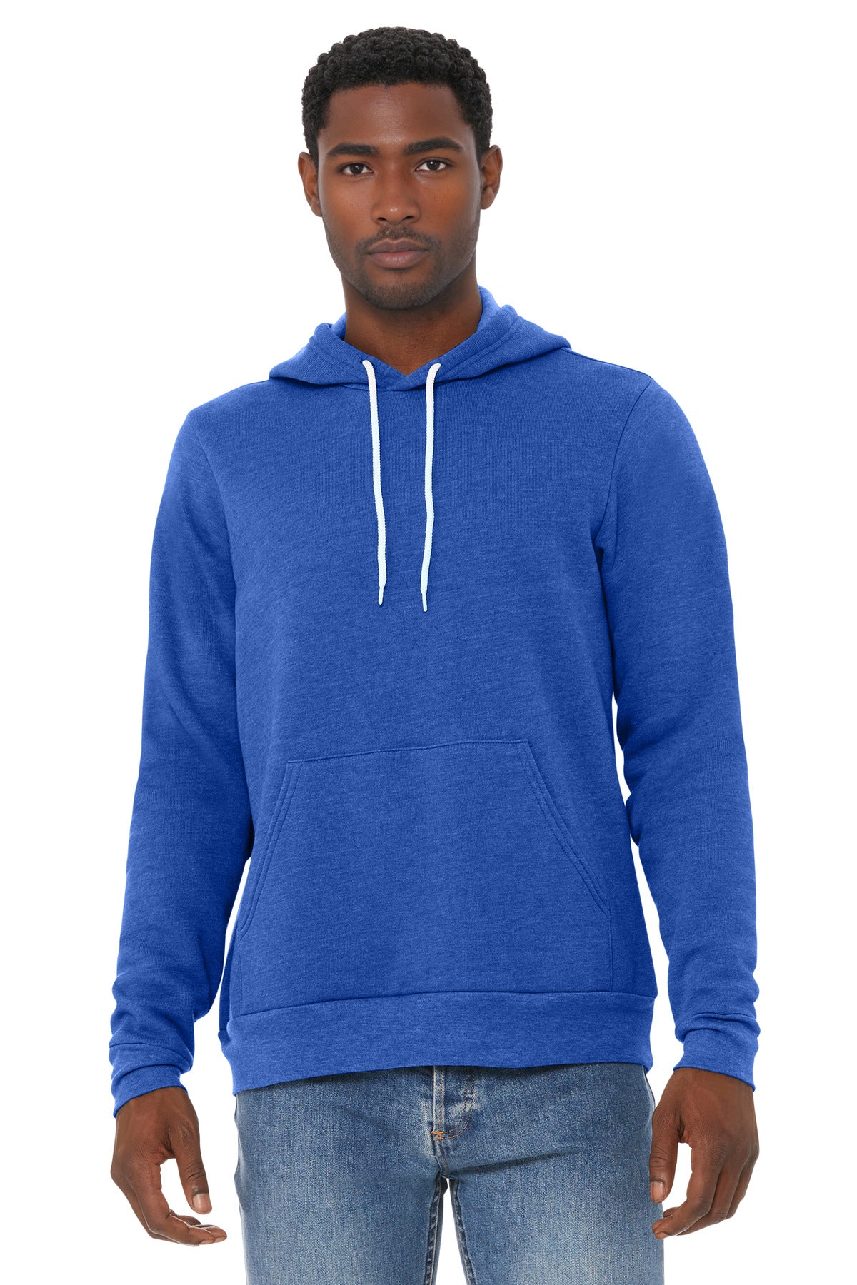 BELLA+CANVAS Unisex Sponge Fleece Pullover Hoodie. BC3719