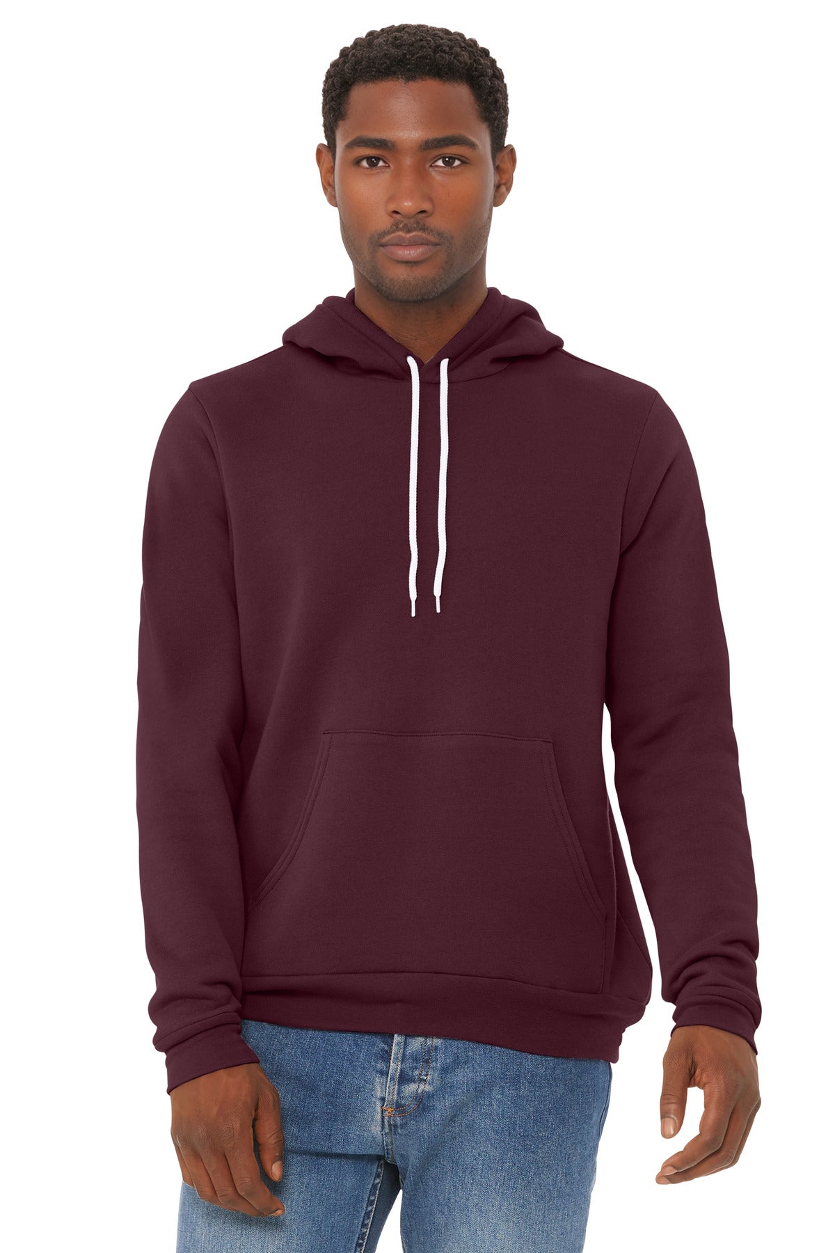 BELLA+CANVAS Unisex Sponge Fleece Pullover Hoodie. BC3719