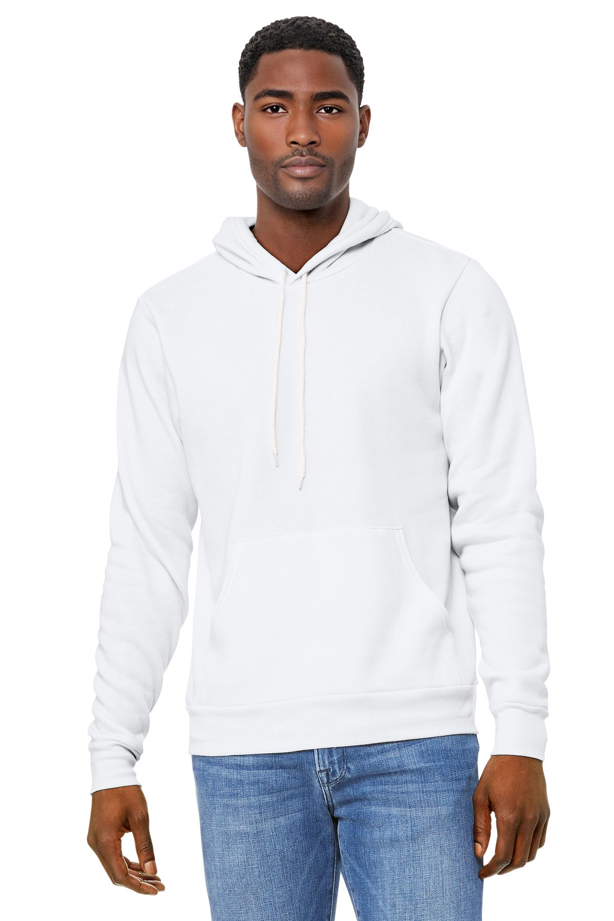 BELLA+CANVAS Unisex Sponge Fleece Pullover Hoodie. BC3719