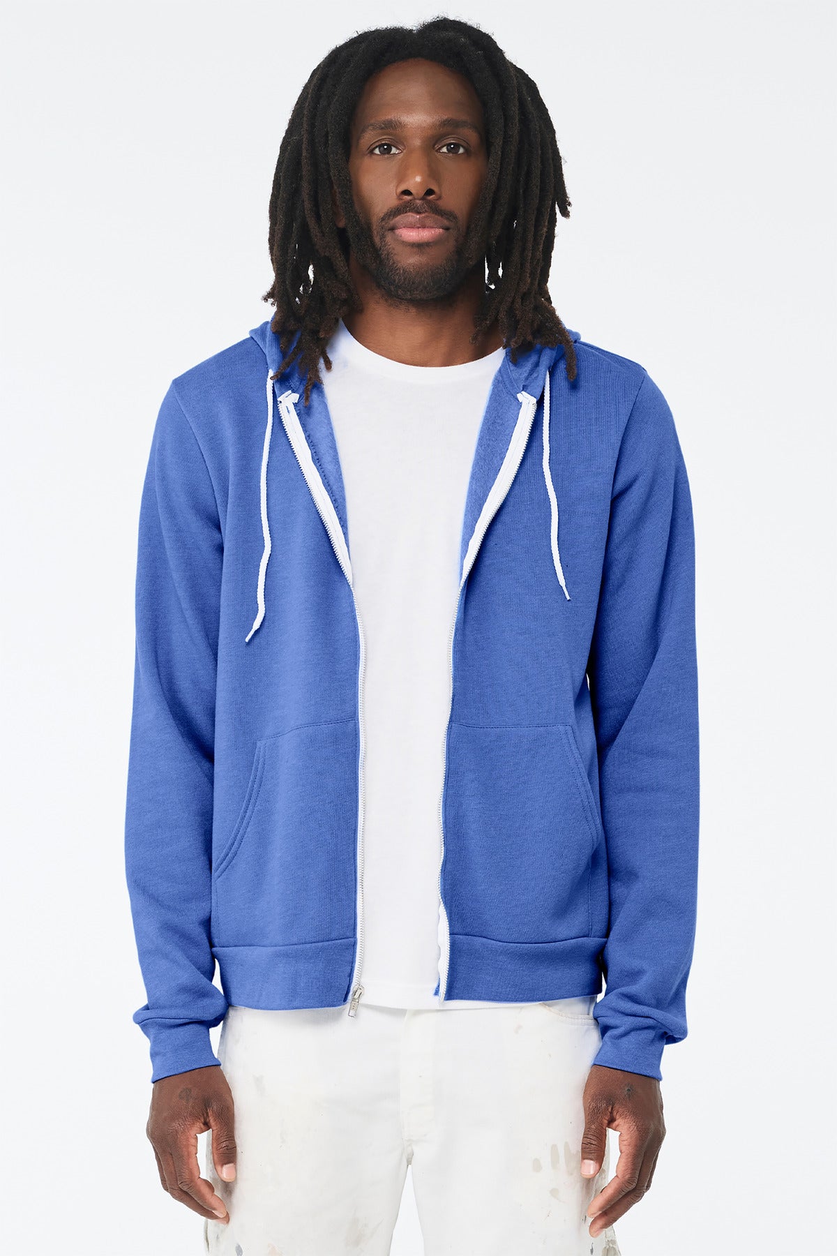 BELLA+CANVAS Unisex Sponge Fleece Full-Zip Hoodie. BC3739