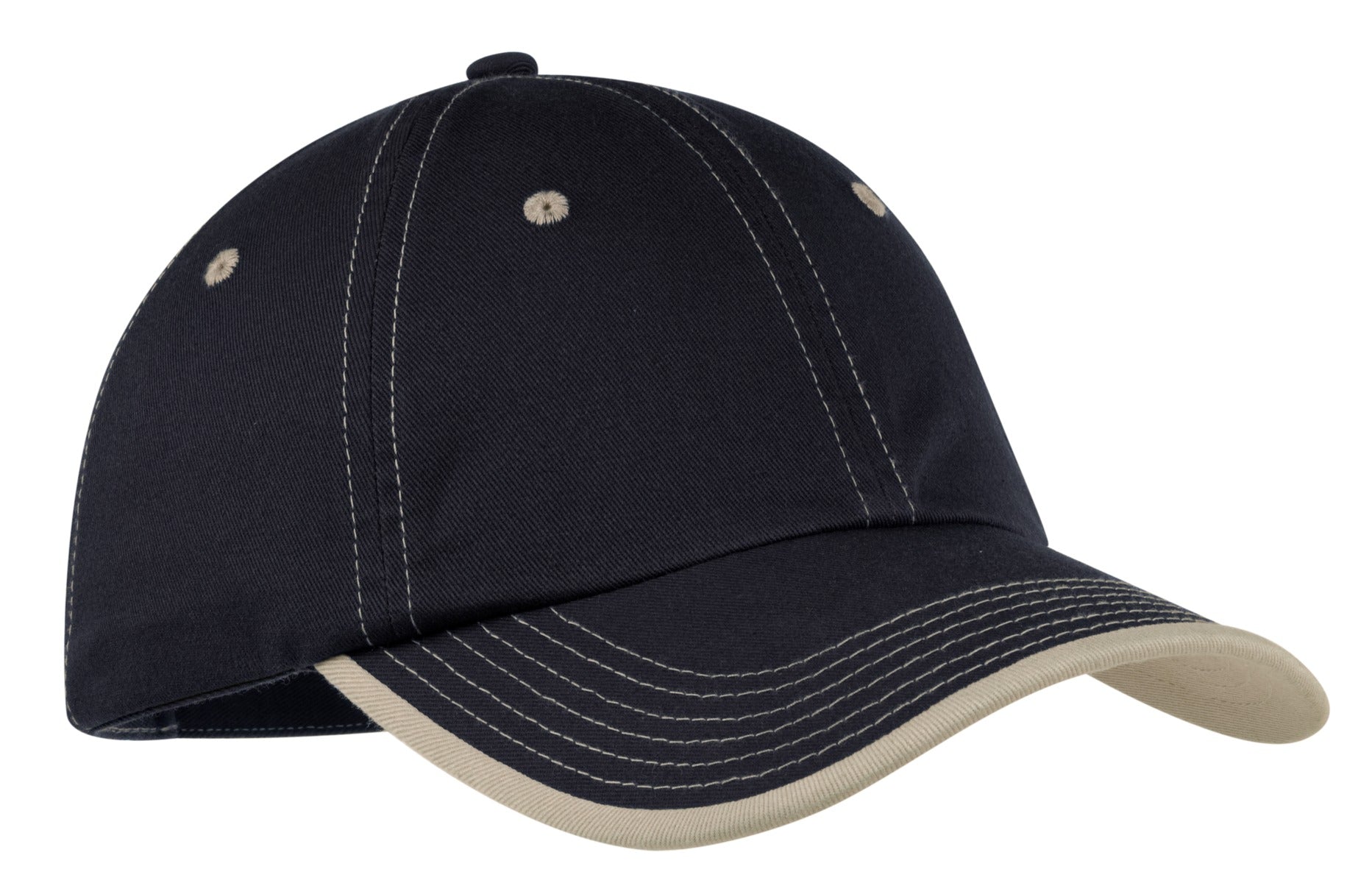 Port Authority ®  Vintage Washed Contrast Stitch Cap.  C835