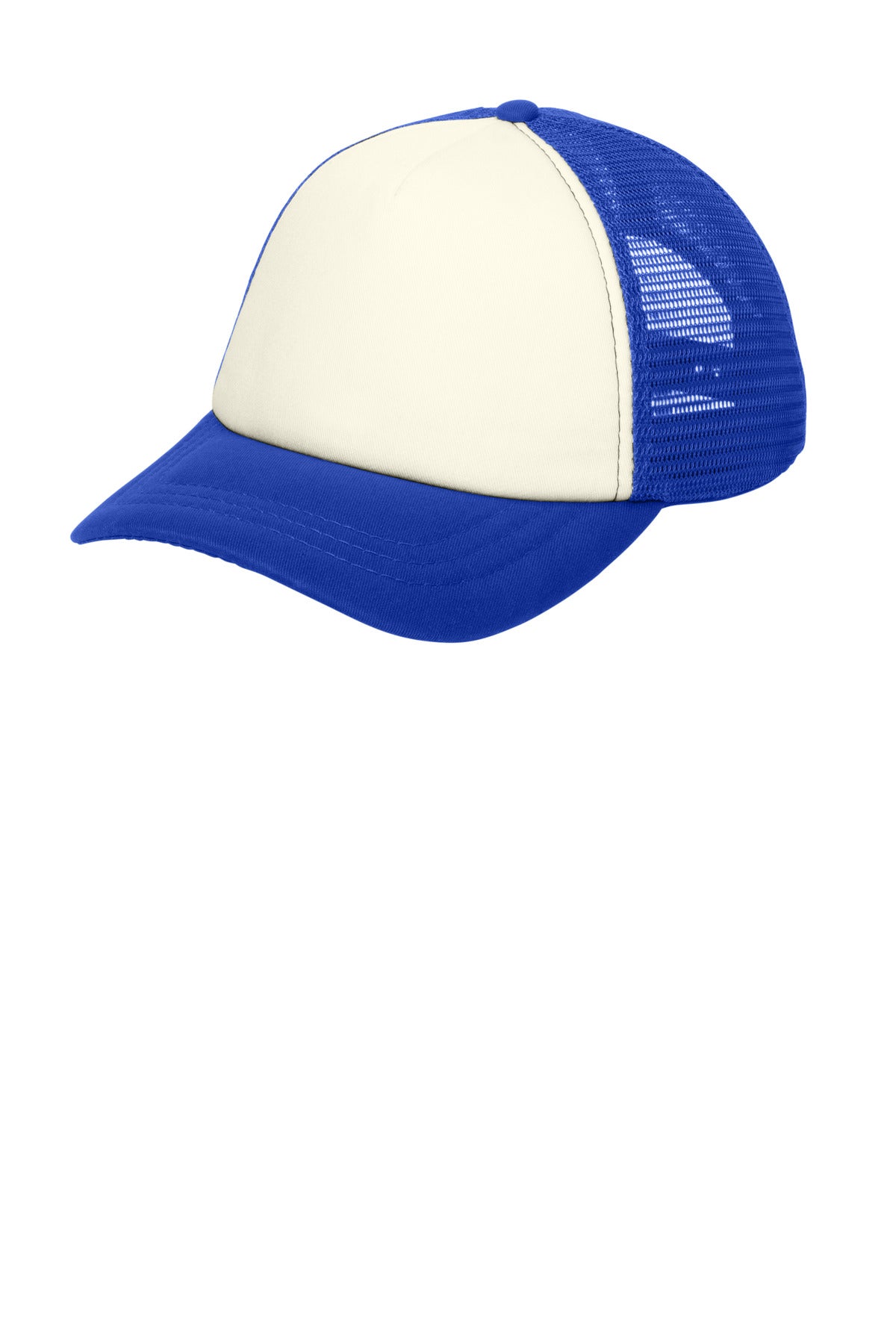 Port Authority 5-Panel Twill Foam Trucker Cap. C936