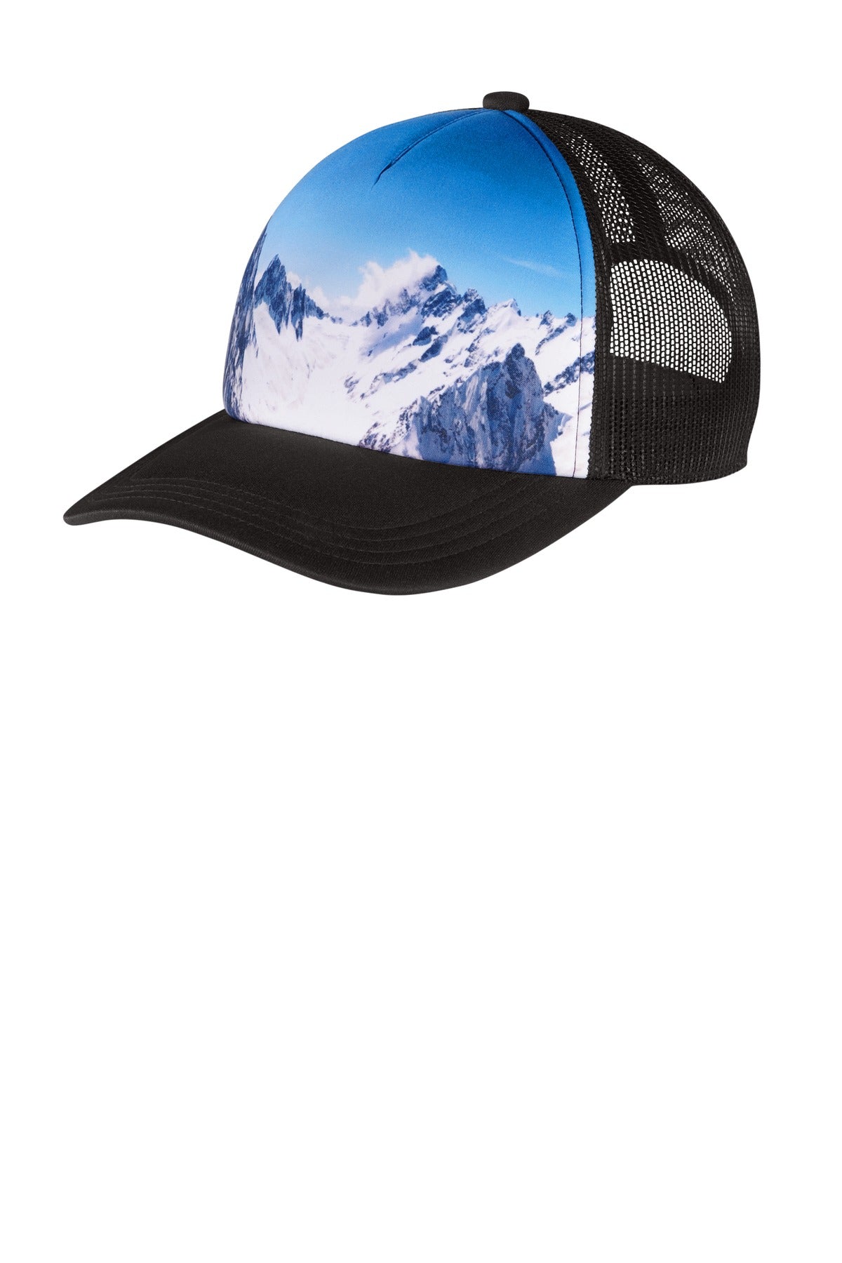 Port Authority  ®  Photo Real Snapback Trucker Cap C950