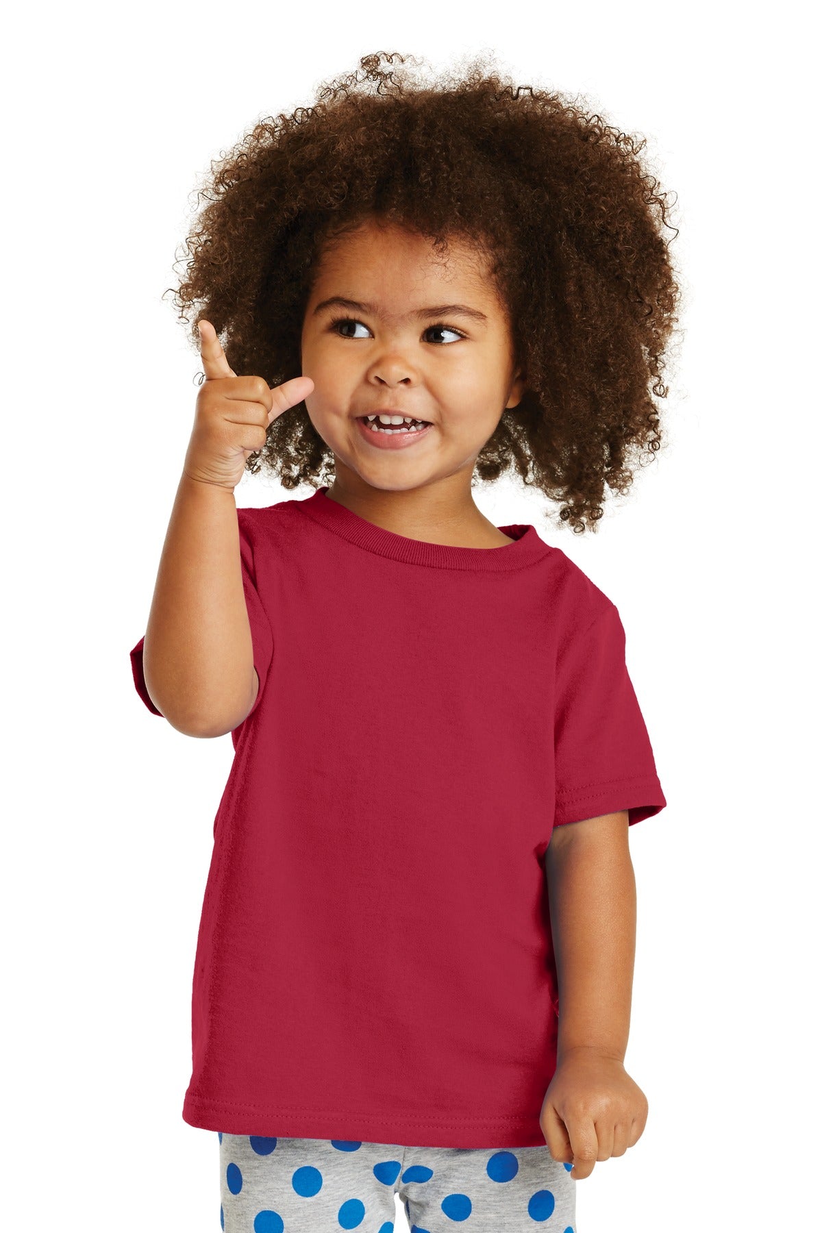 Port & Company ®  Toddler Core Cotton Tee. CAR54T