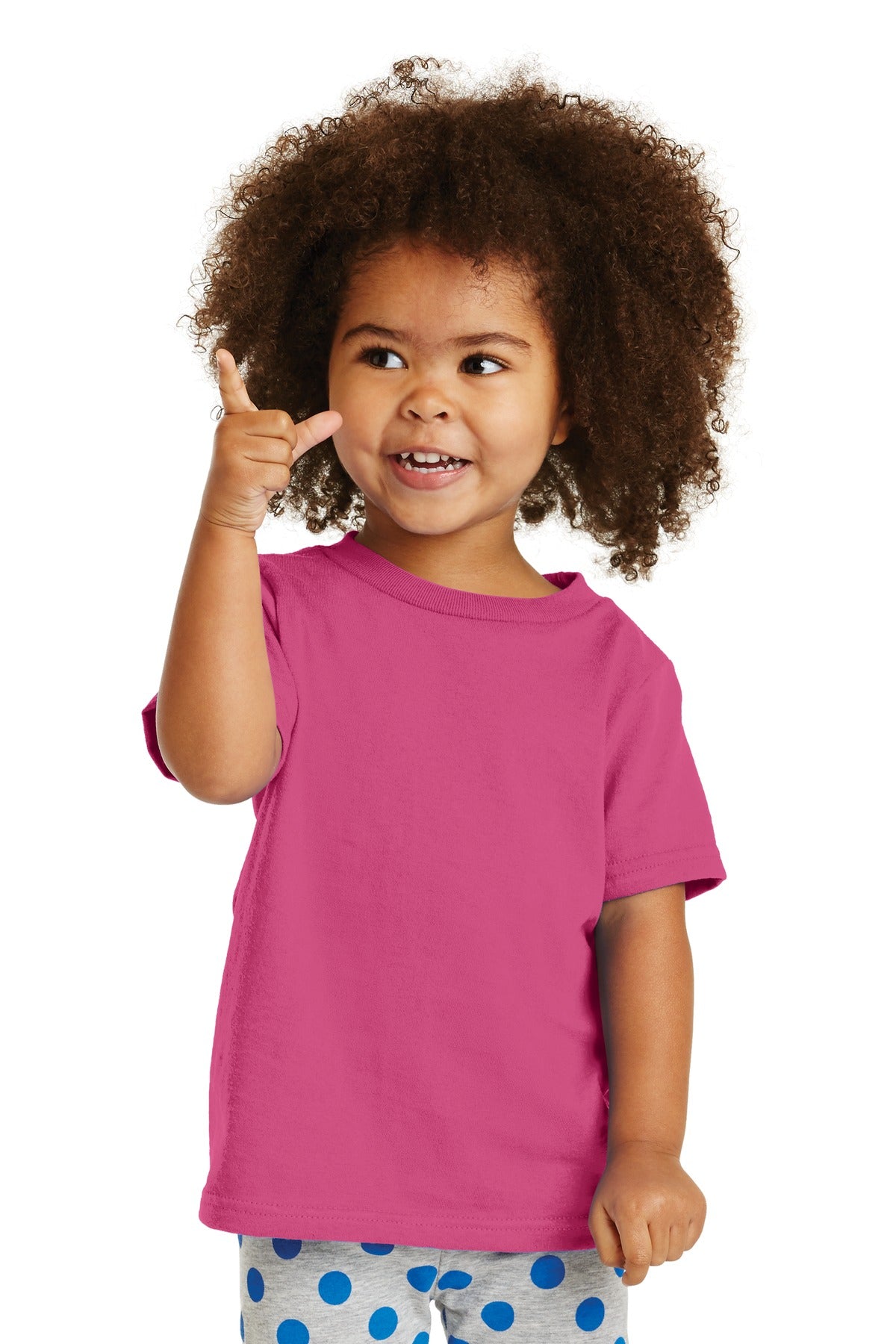 Port & Company ®  Toddler Core Cotton Tee. CAR54T