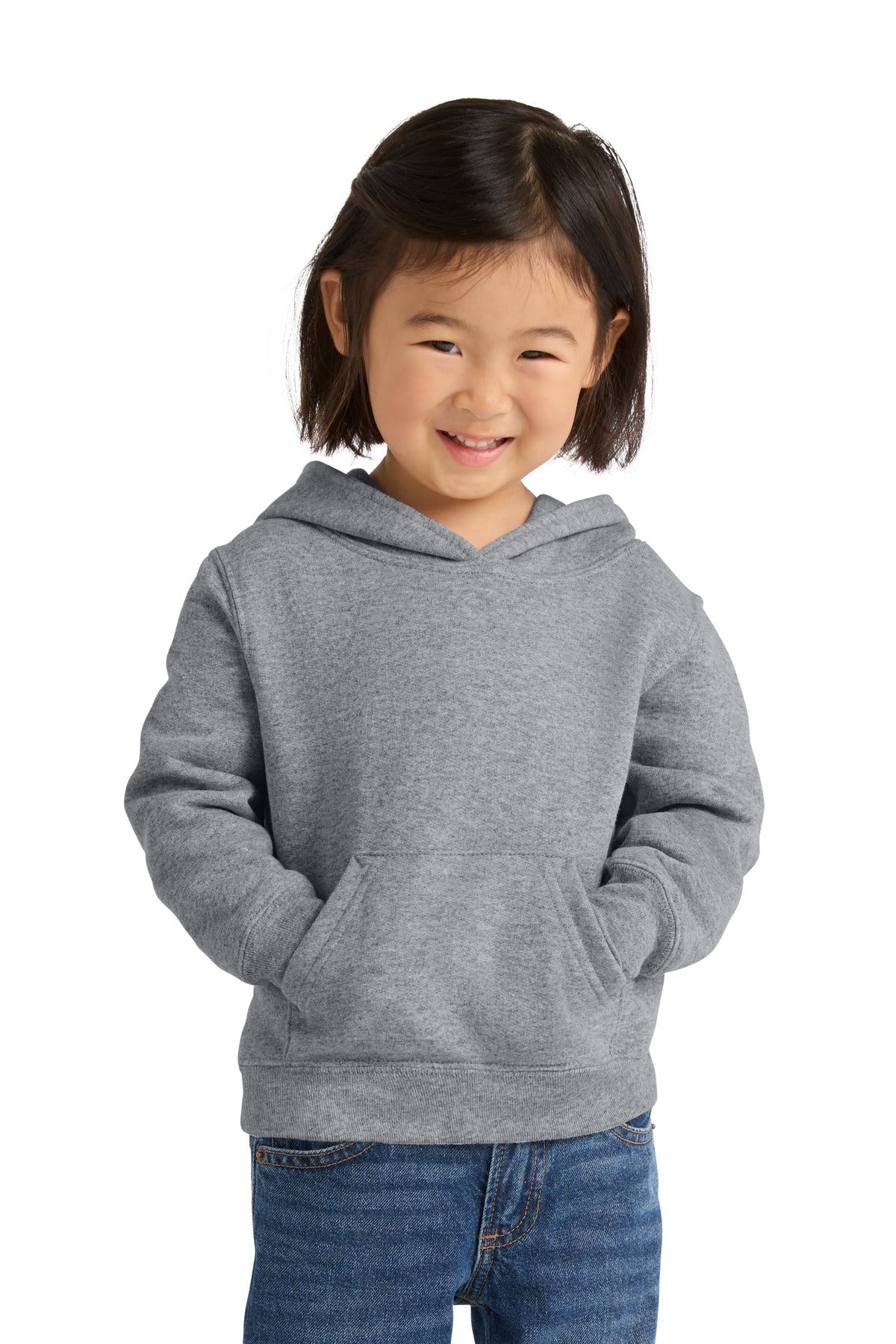 CAR78TH – Port & Co   Toddler Core Fleece Pullover Hooded Sweatshirt.