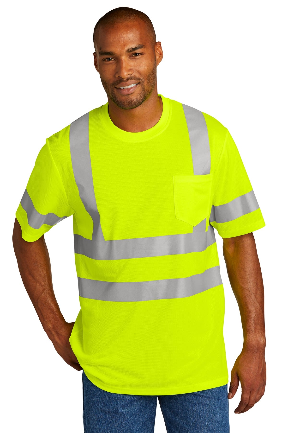 CornerStone  ®  ANSI 107 Class 3 Mesh Tee. CS202