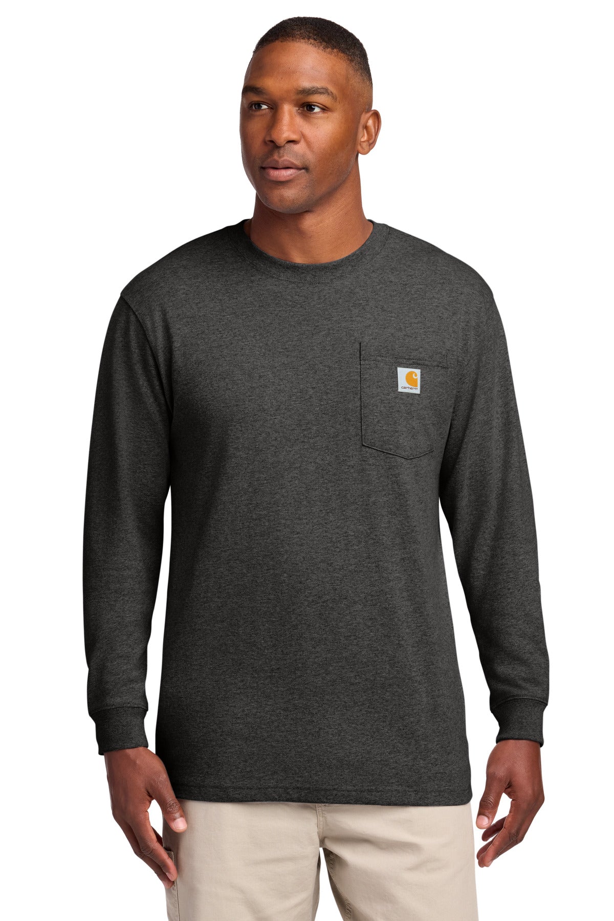 Carhartt Workwear Pocket Long Sleeve T-Shirt. CTK126