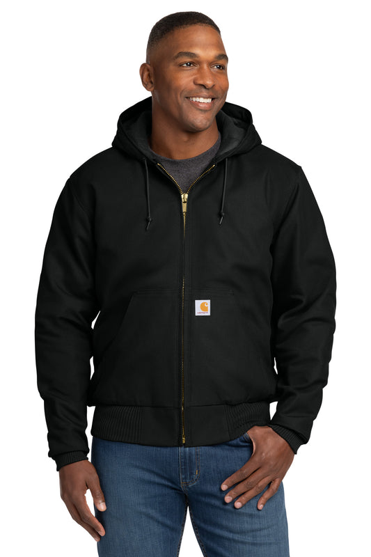 Carhartt Tall Quilted-Flannel-Lined Duck Active Jac. CTT106677