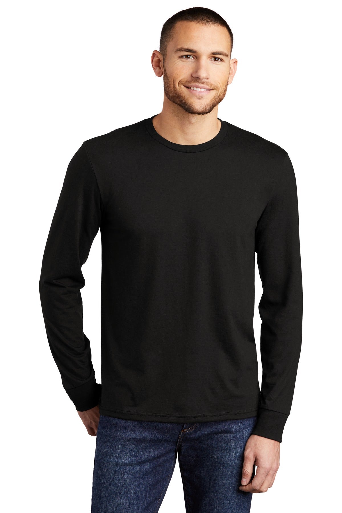 District ®  Perfect Tri ®  Long Sleeve Tee . DM132