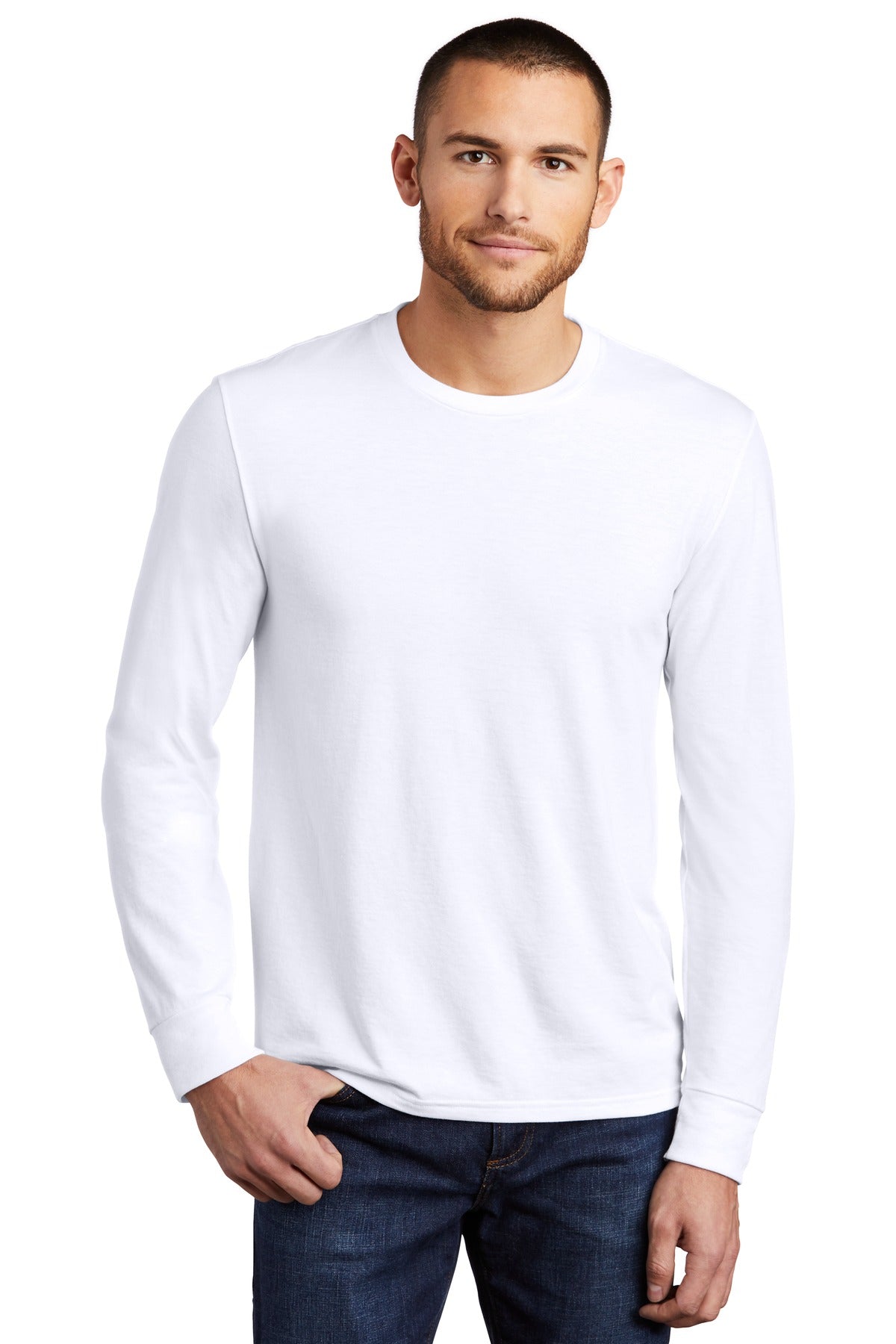 District ®  Perfect Tri ®  Long Sleeve Tee . DM132