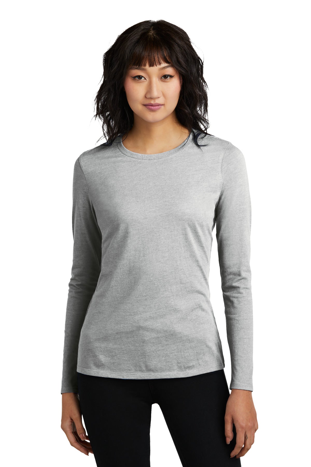 District ®  Women's Perfect Blend ®  CVC Long Sleeve Tee DT110